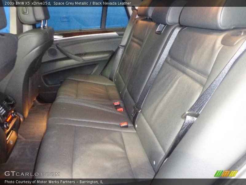 Space Grey Metallic / Black Nevada Leather 2009 BMW X5 xDrive35d