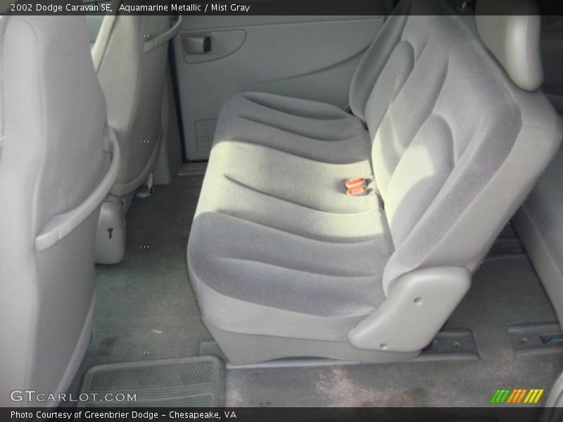 Aquamarine Metallic / Mist Gray 2002 Dodge Caravan SE