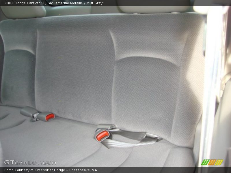 Aquamarine Metallic / Mist Gray 2002 Dodge Caravan SE