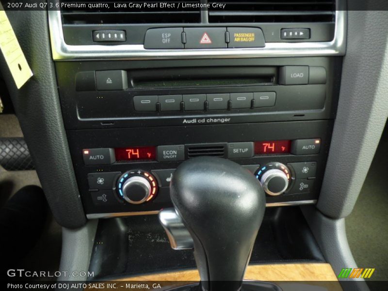 Lava Gray Pearl Effect / Limestone Grey 2007 Audi Q7 3.6 Premium quattro