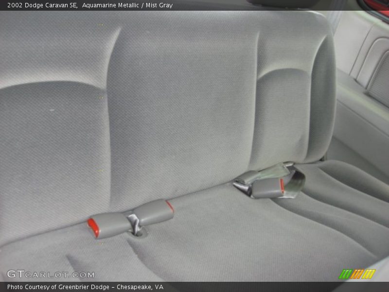 Aquamarine Metallic / Mist Gray 2002 Dodge Caravan SE
