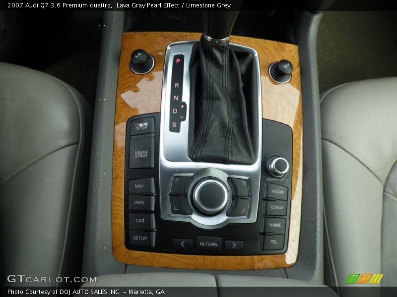 Lava Gray Pearl Effect / Limestone Grey 2007 Audi Q7 3.6 Premium quattro