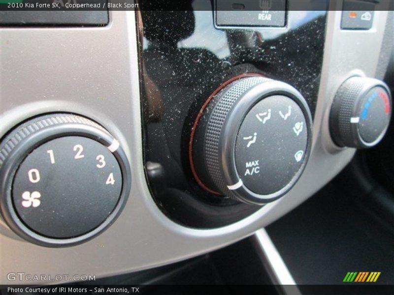Controls of 2010 Forte SX