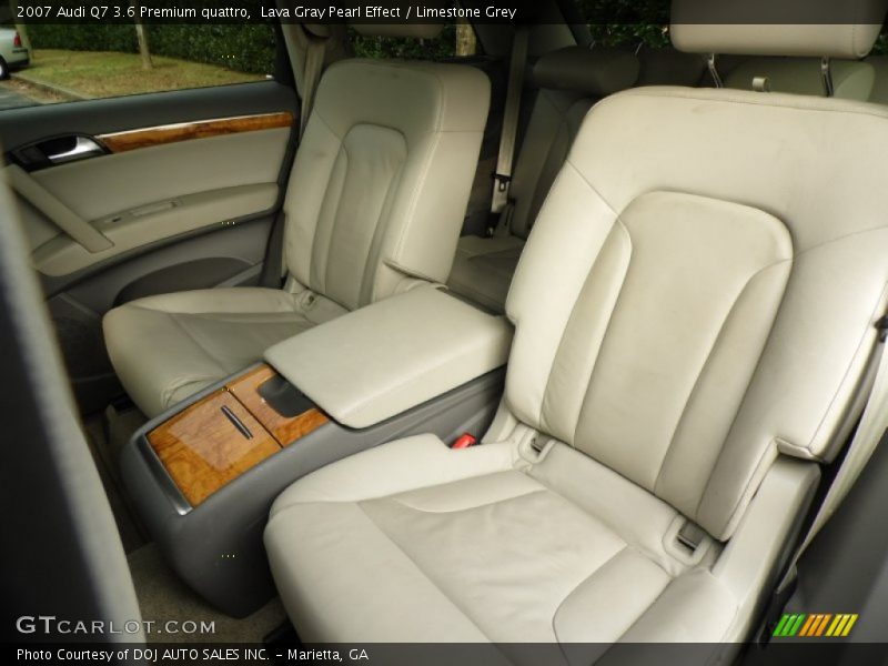 Lava Gray Pearl Effect / Limestone Grey 2007 Audi Q7 3.6 Premium quattro