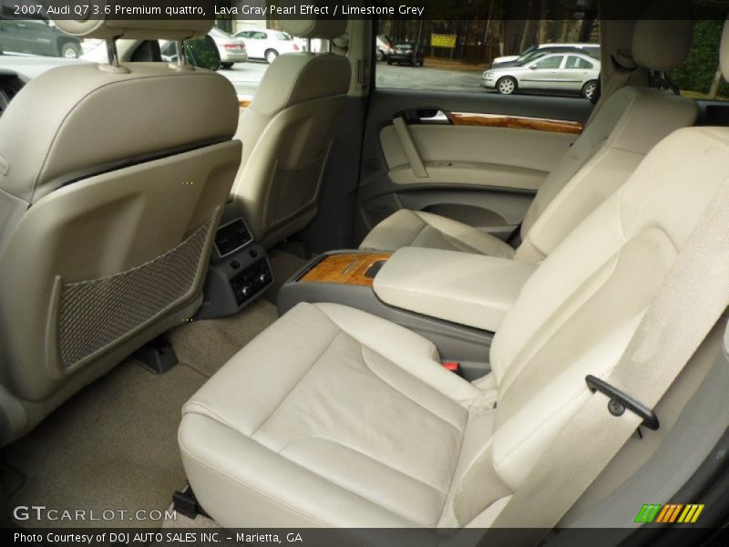 Lava Gray Pearl Effect / Limestone Grey 2007 Audi Q7 3.6 Premium quattro