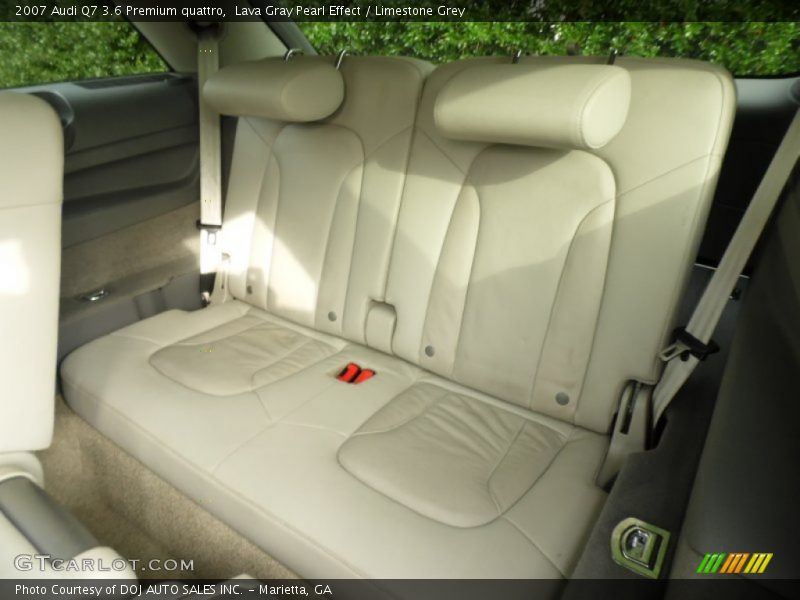 Lava Gray Pearl Effect / Limestone Grey 2007 Audi Q7 3.6 Premium quattro