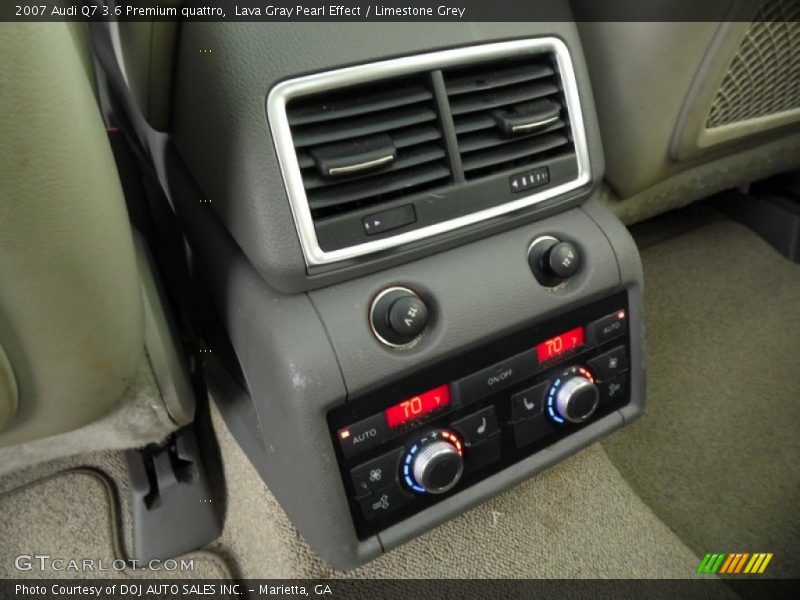 Lava Gray Pearl Effect / Limestone Grey 2007 Audi Q7 3.6 Premium quattro