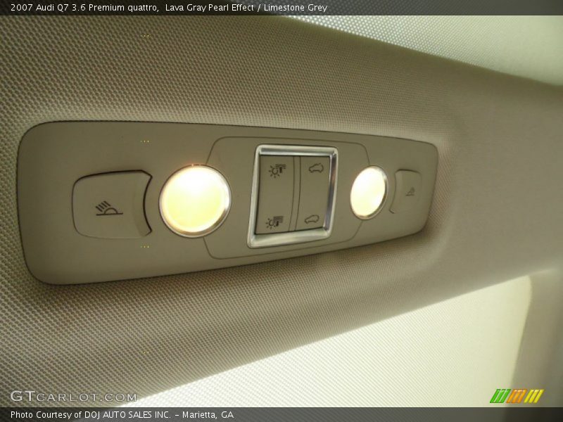 Lava Gray Pearl Effect / Limestone Grey 2007 Audi Q7 3.6 Premium quattro