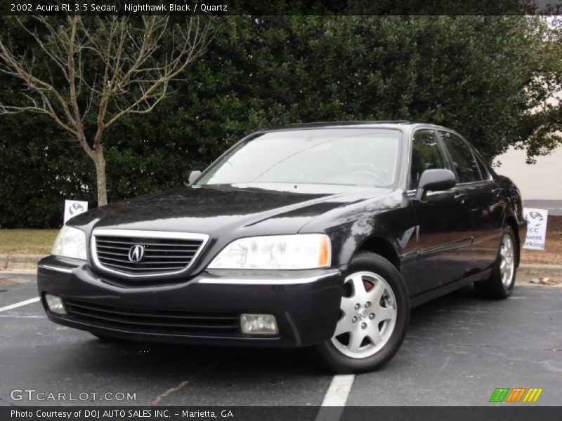 Nighthawk Black / Quartz 2002 Acura RL 3.5 Sedan