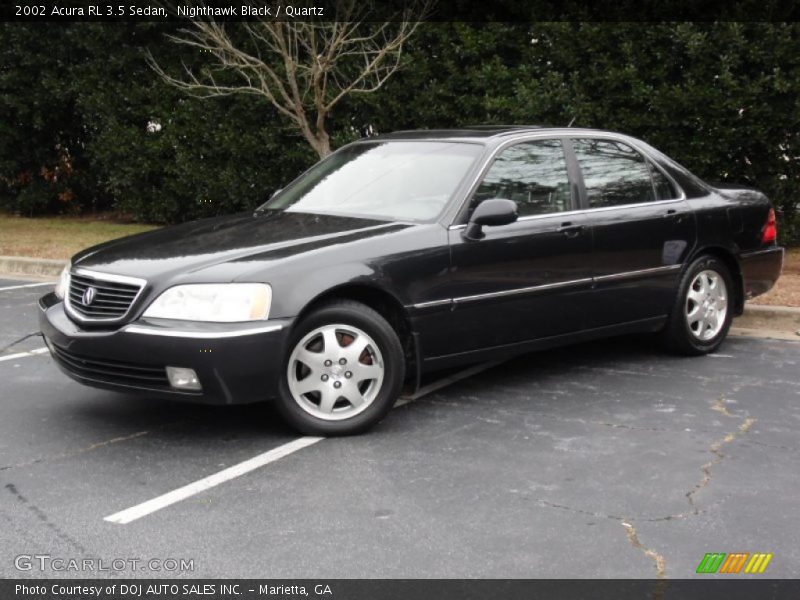 Nighthawk Black / Quartz 2002 Acura RL 3.5 Sedan