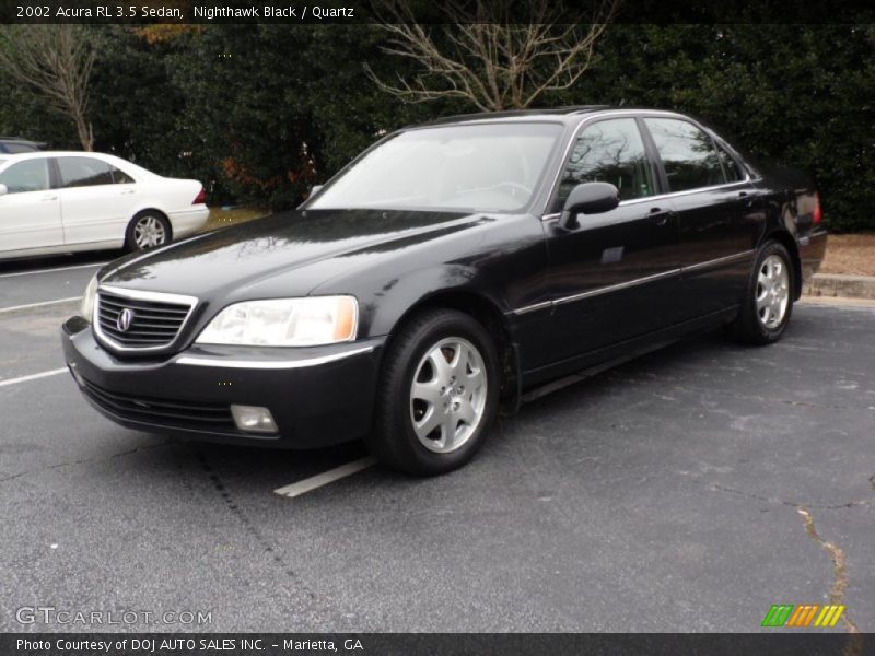Nighthawk Black / Quartz 2002 Acura RL 3.5 Sedan