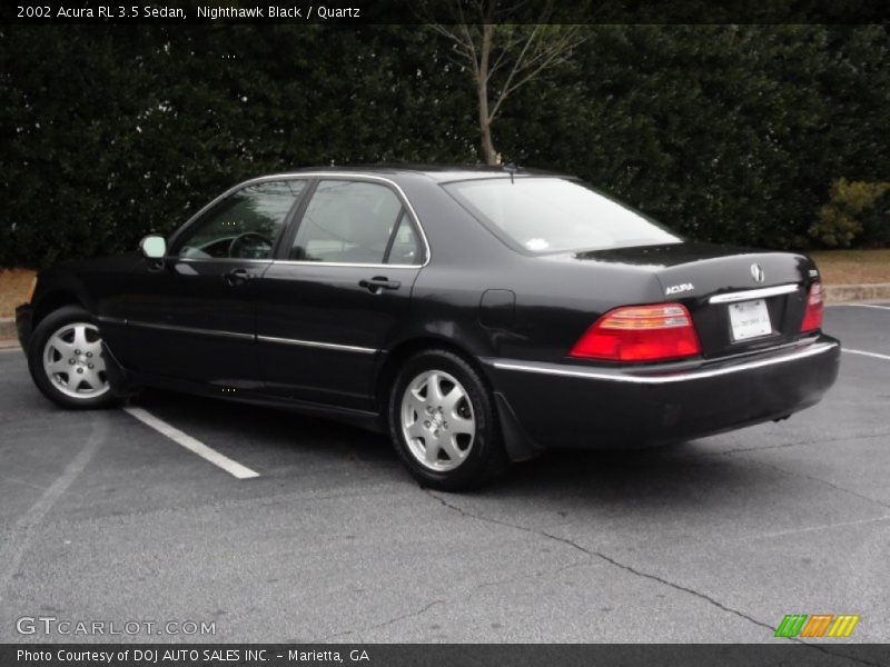 Nighthawk Black / Quartz 2002 Acura RL 3.5 Sedan