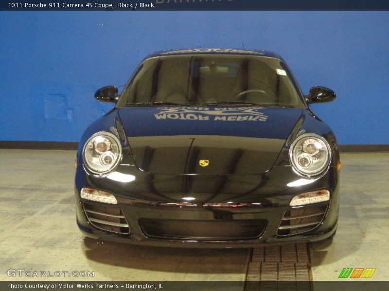 Black / Black 2011 Porsche 911 Carrera 4S Coupe