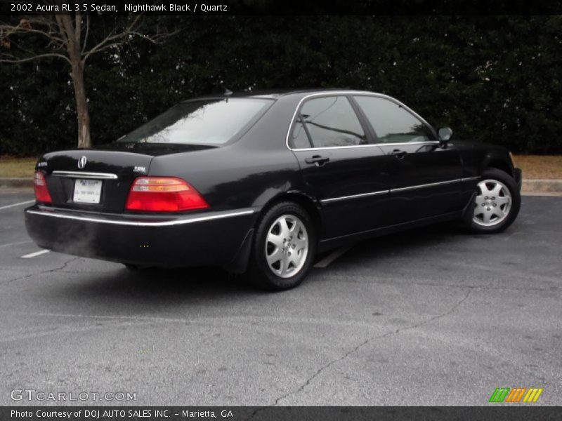 Nighthawk Black / Quartz 2002 Acura RL 3.5 Sedan