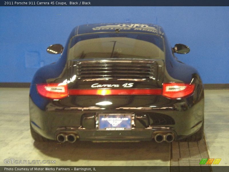 Black / Black 2011 Porsche 911 Carrera 4S Coupe