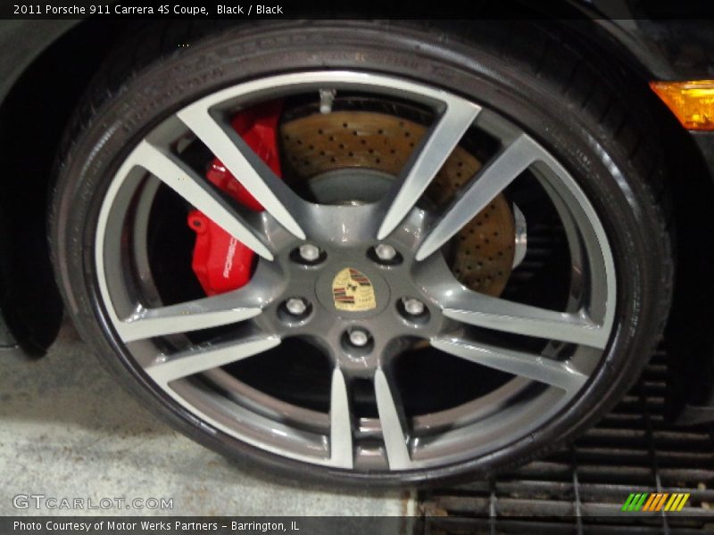 Black / Black 2011 Porsche 911 Carrera 4S Coupe