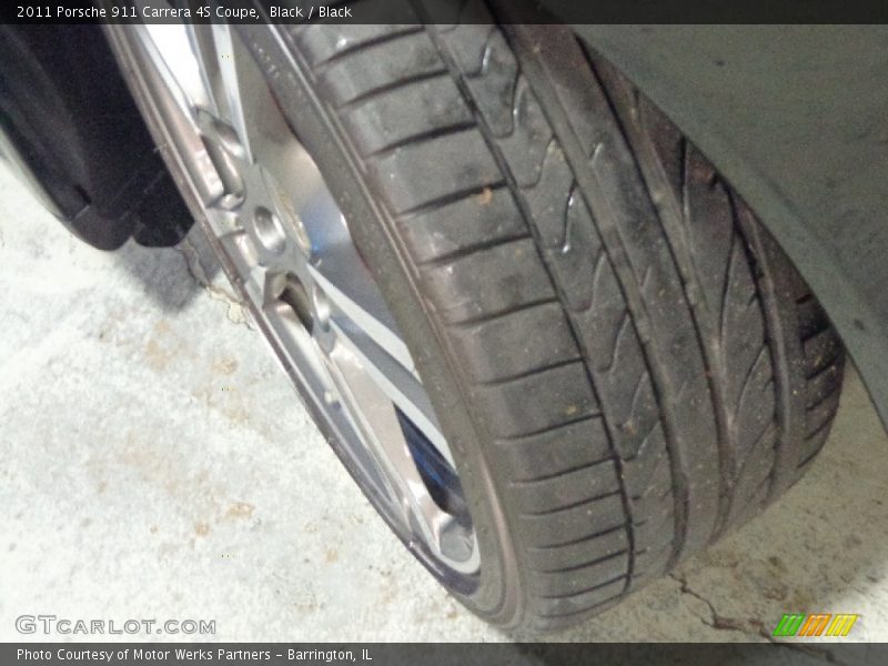 Black / Black 2011 Porsche 911 Carrera 4S Coupe