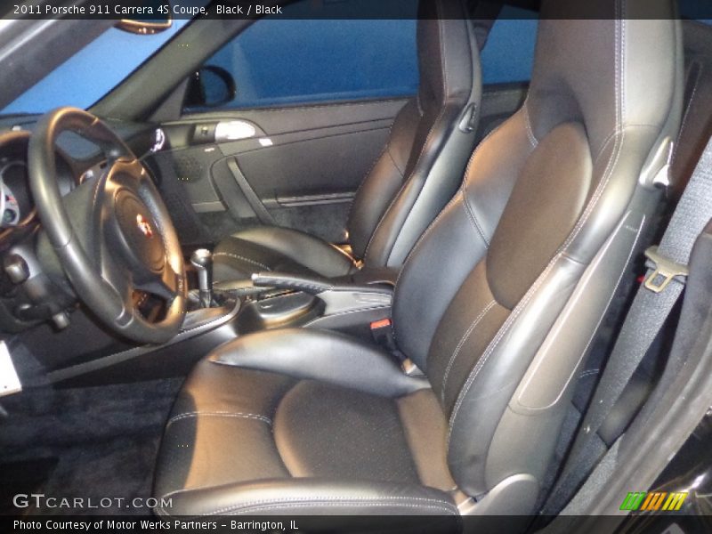 Black / Black 2011 Porsche 911 Carrera 4S Coupe