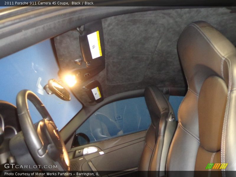 Black / Black 2011 Porsche 911 Carrera 4S Coupe