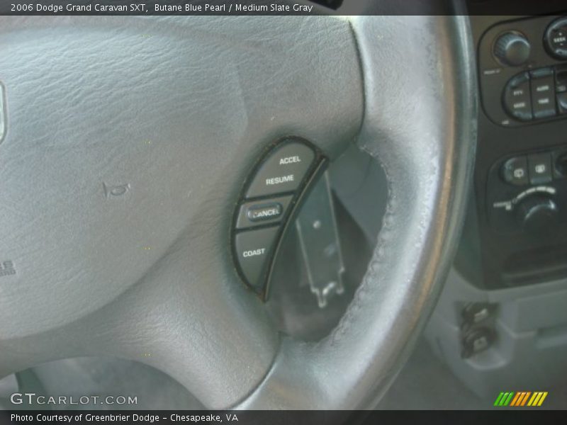 Butane Blue Pearl / Medium Slate Gray 2006 Dodge Grand Caravan SXT