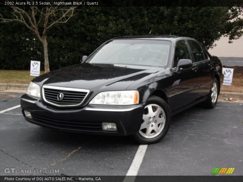 Nighthawk Black / Quartz 2002 Acura RL 3.5 Sedan