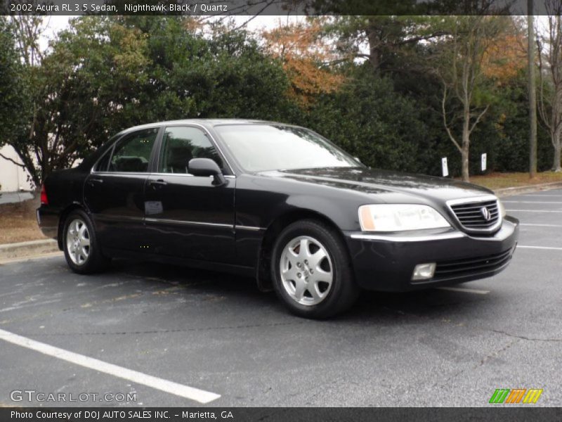 Nighthawk Black / Quartz 2002 Acura RL 3.5 Sedan