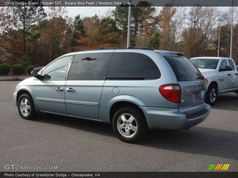 Butane Blue Pearl / Medium Slate Gray 2006 Dodge Grand Caravan SXT
