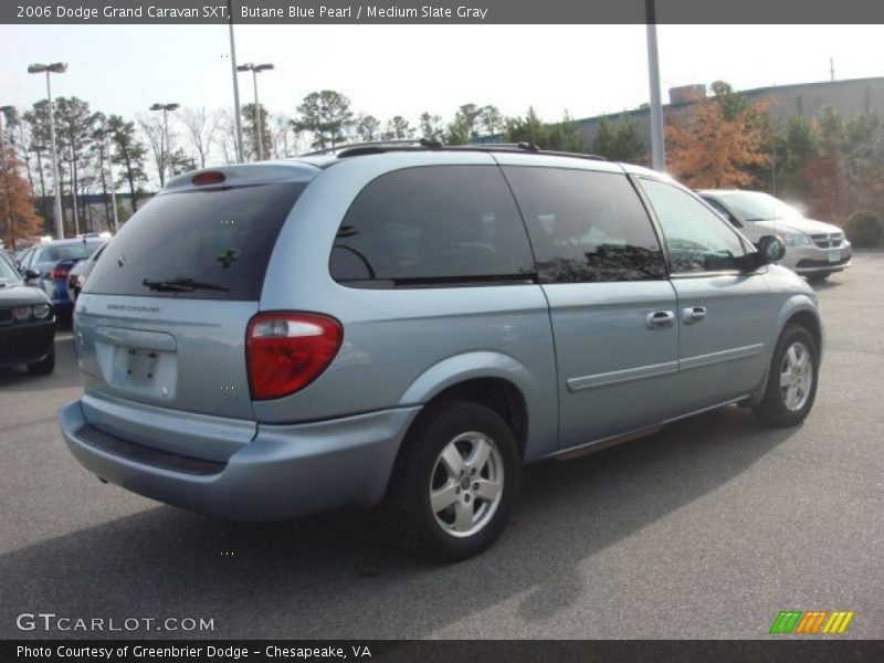 Butane Blue Pearl / Medium Slate Gray 2006 Dodge Grand Caravan SXT