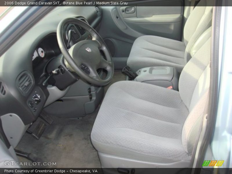 Butane Blue Pearl / Medium Slate Gray 2006 Dodge Grand Caravan SXT