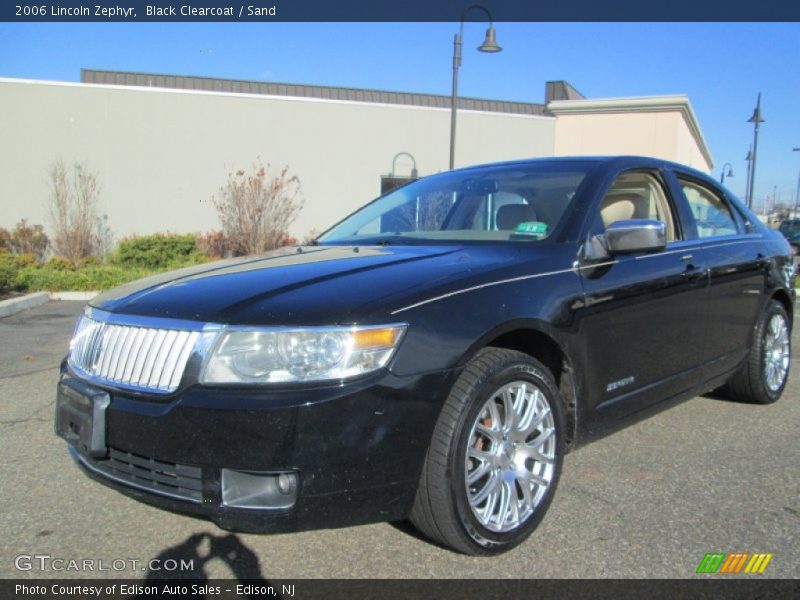 Black Clearcoat / Sand 2006 Lincoln Zephyr