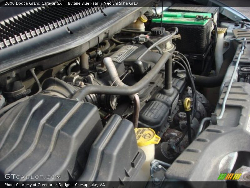 Butane Blue Pearl / Medium Slate Gray 2006 Dodge Grand Caravan SXT