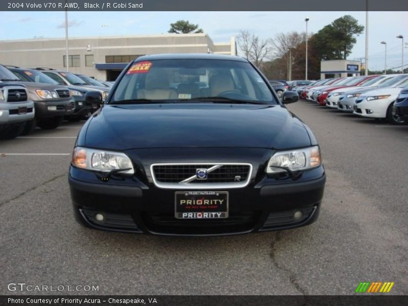 Black / R Gobi Sand 2004 Volvo V70 R AWD