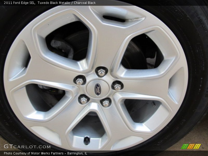 Tuxedo Black Metallic / Charcoal Black 2011 Ford Edge SEL