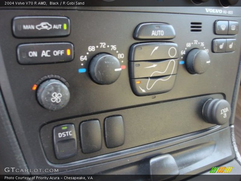 Black / R Gobi Sand 2004 Volvo V70 R AWD