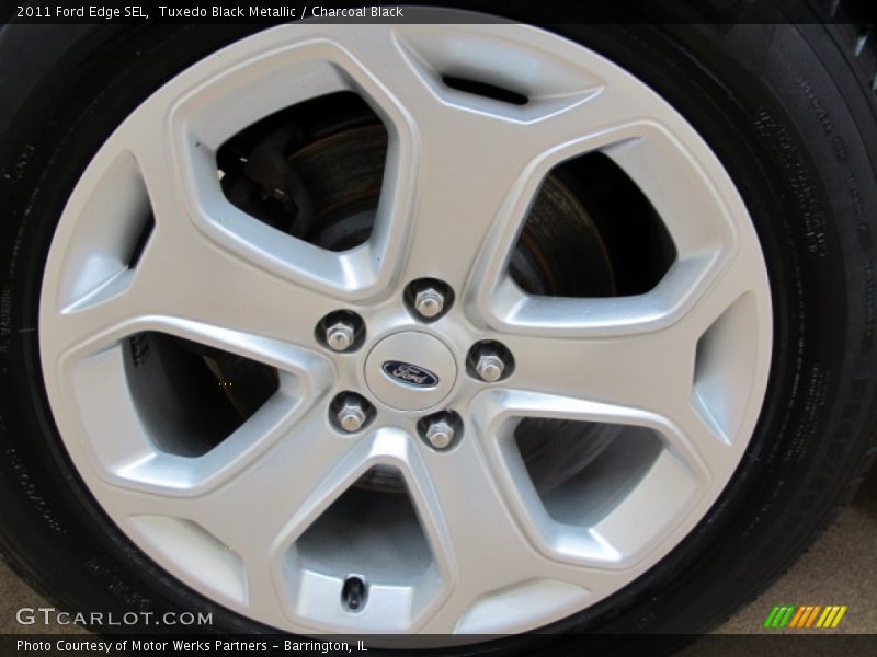 Tuxedo Black Metallic / Charcoal Black 2011 Ford Edge SEL