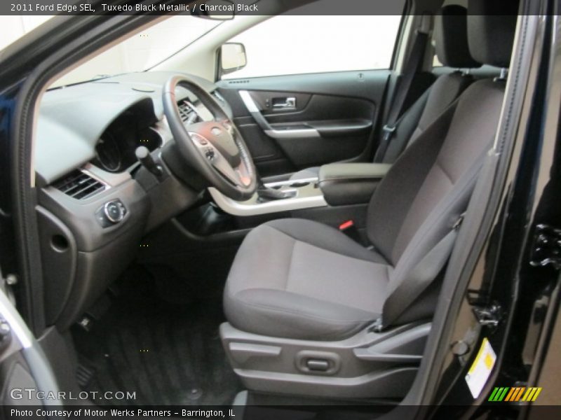 Tuxedo Black Metallic / Charcoal Black 2011 Ford Edge SEL