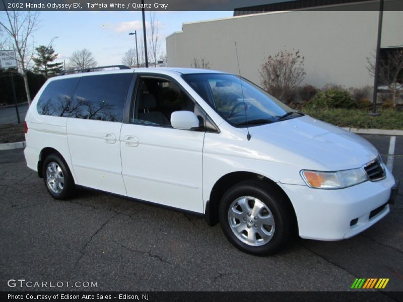 Taffeta White / Quartz Gray 2002 Honda Odyssey EX