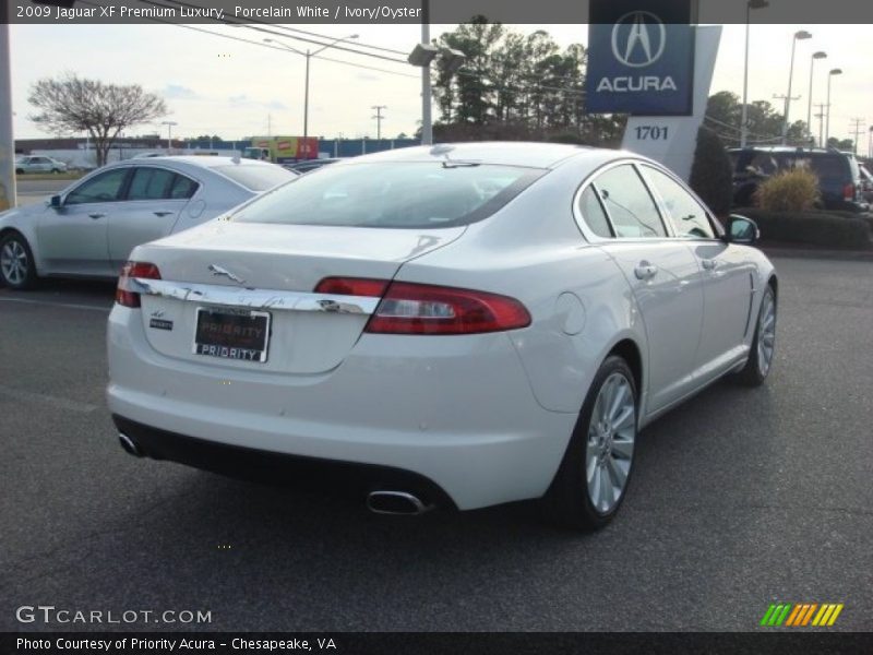 Porcelain White / Ivory/Oyster 2009 Jaguar XF Premium Luxury