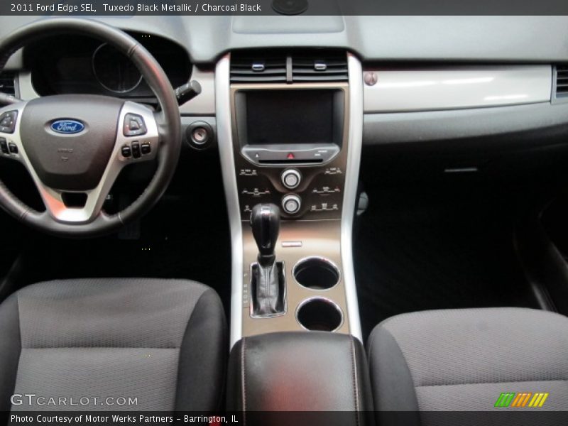 Tuxedo Black Metallic / Charcoal Black 2011 Ford Edge SEL