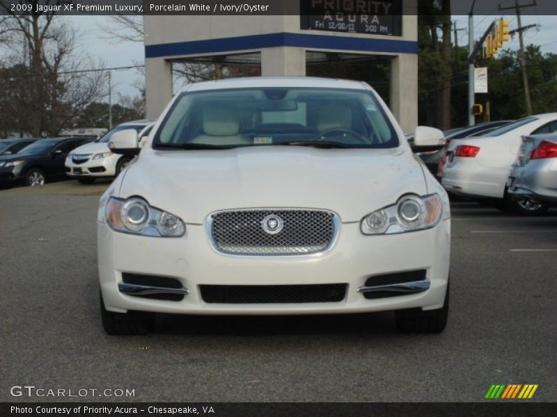 Porcelain White / Ivory/Oyster 2009 Jaguar XF Premium Luxury