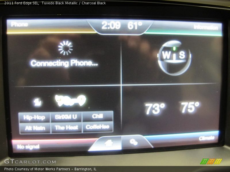 Tuxedo Black Metallic / Charcoal Black 2011 Ford Edge SEL