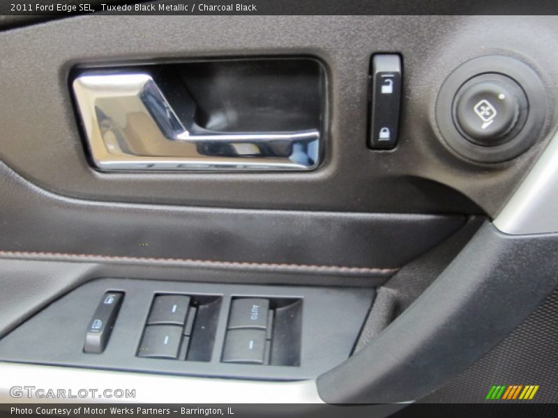 Tuxedo Black Metallic / Charcoal Black 2011 Ford Edge SEL