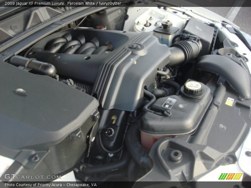  2009 XF Premium Luxury Engine - 4.2 Liter DOHC 32-Valve VVT V8