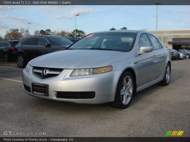 Satin Silver Metallic / Quartz 2004 Acura TL 3.2