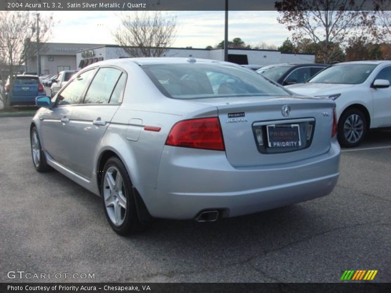 Satin Silver Metallic / Quartz 2004 Acura TL 3.2