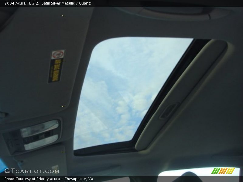 Satin Silver Metallic / Quartz 2004 Acura TL 3.2