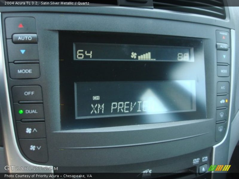 Satin Silver Metallic / Quartz 2004 Acura TL 3.2