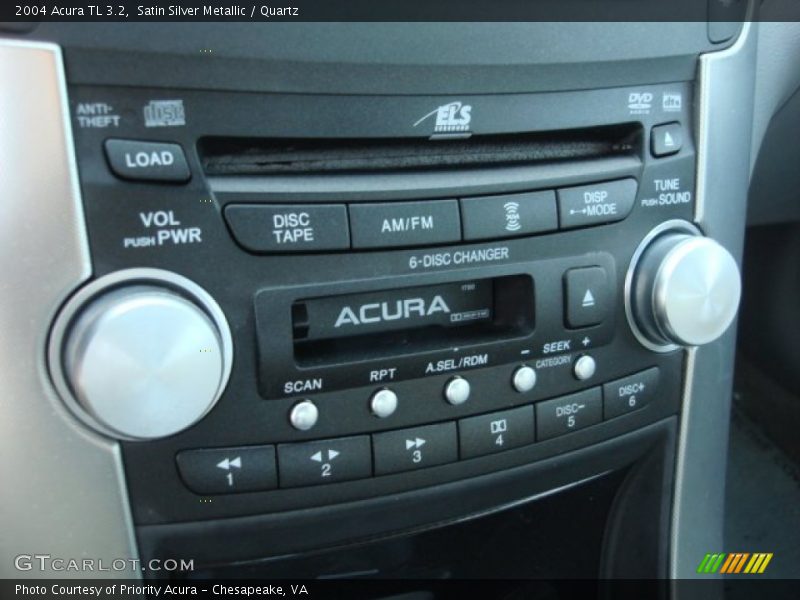Satin Silver Metallic / Quartz 2004 Acura TL 3.2