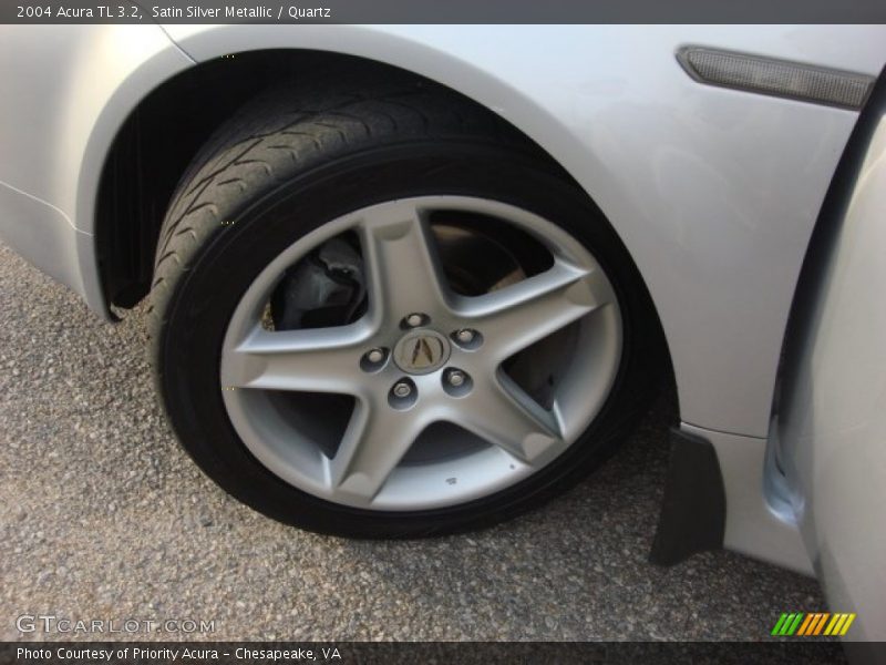Satin Silver Metallic / Quartz 2004 Acura TL 3.2
