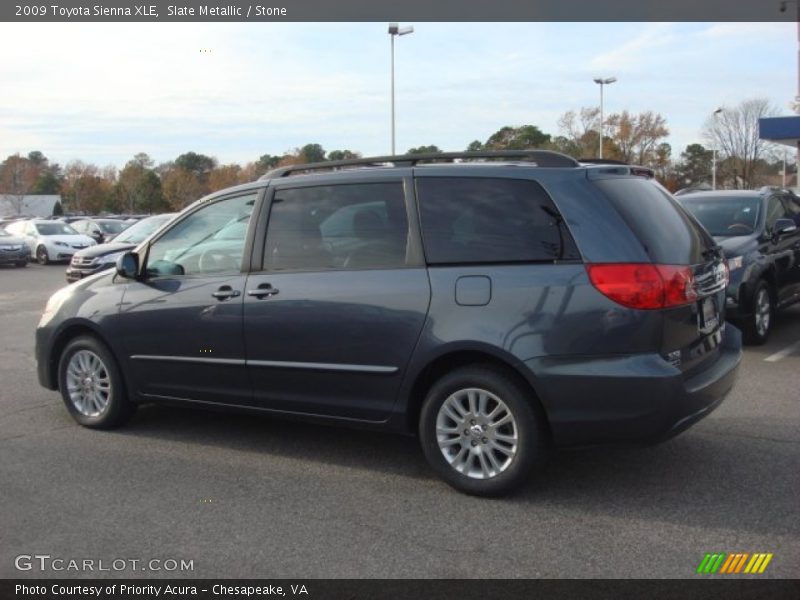 Slate Metallic / Stone 2009 Toyota Sienna XLE